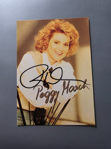 Peggy march signed - -,