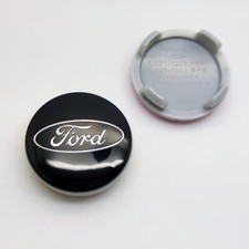 Felgendeckel 4x 54mm Für FORD Allufelge Nabenkappen Alloy Wheel Cap Schwarz.NEU