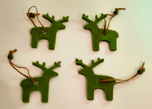 Große hirsch anhänger set - anhänger,
