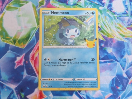Pokemon karte mcdonalds 25th - karte,