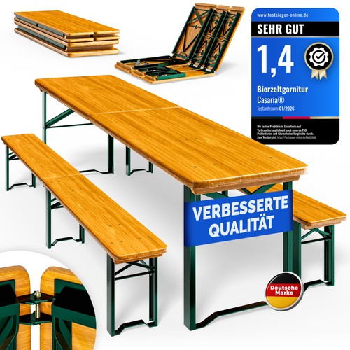 Casaria bierzeltgarnitur - casaria®,