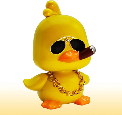 Wackeldackel gelbe ente - gelbe,