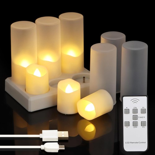 Led teelichter wiederaufladbar - teelichter,