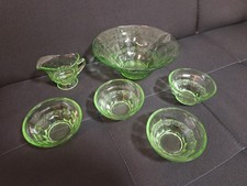 Glas Pressglas Schüsselset