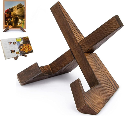 Holz buchständer für küche - holz,