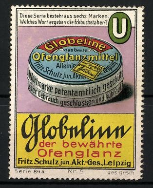 Reklamemarke globeline - reklamemarke,