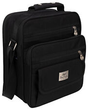 L Tasche Arbeitstasche Umhängetasche Flugbegleiter Herrentasche Schwarz 