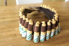 Underberg Wild Ledergürtel, komplett mit 22 x Underberg Kräuterflaschen