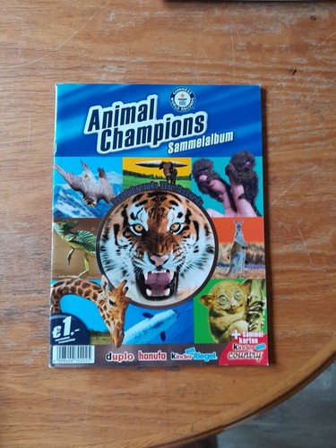 Animal champions sammelalbum - animal,
