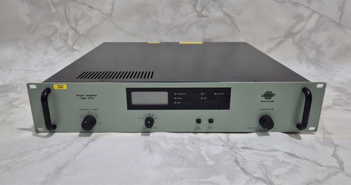 Brüel kjaer power amplifier - brüel,