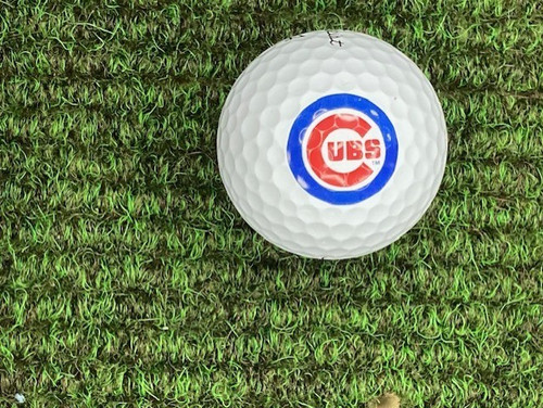 Chicago cubs logo golfball - chicago,