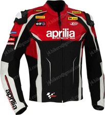 Neue Lederjacke von Aprilia