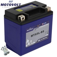 Batterie für Hyosung SF 50 B Racing KM4CA14A/C 2005 motoVolt Lithium YTX5L-BS