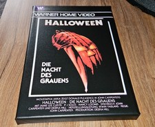 HALLOWEEN - Leinwand 30x20x2cm Deko ! - Warner VHS Bild - keine VHS!