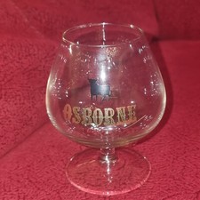 Osborn Glas Werbe-Glas mit Stier 0.2 cl 4 cl  Cognacschwenker