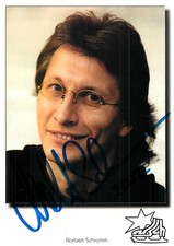 Norbert Schramm Autogrammkarte