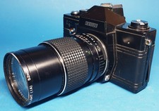 Spiegelreflexkamera, 24x36, Revue ML mit Auto Revuenon 1:2,8 f=135mm, defekt
