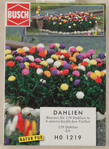 Busch 1219 dahlien - busch, h0
