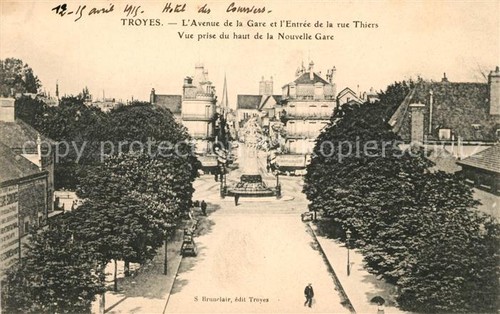 Troyes aube avenue gare - aube,
