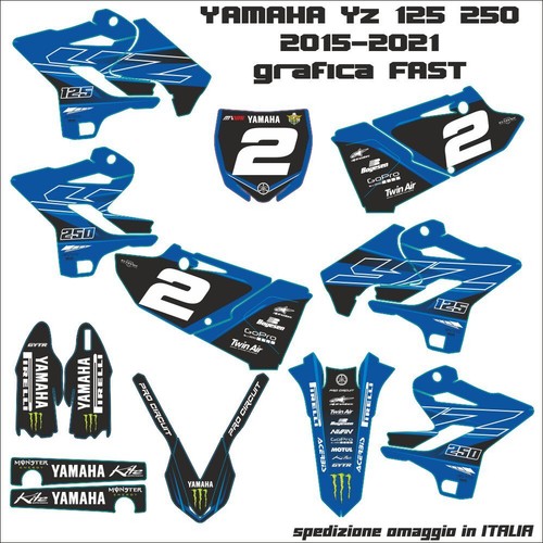 Yamaha 125 250 - 125-250, 2015-2021