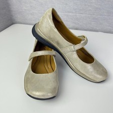 Earth Gold Round Toe Mary Jane