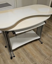 Schreibtisch 2 teilig - -,