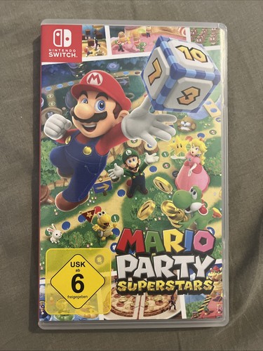 Mario party superstars - party,