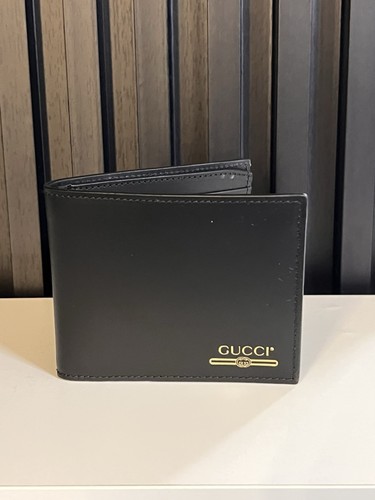 Gucci signature schwarz leder - schwarz,