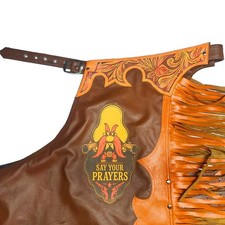 Pro Rodeo Bull Riding Leder