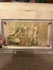 100 Euro Gold Banknote 999,9
