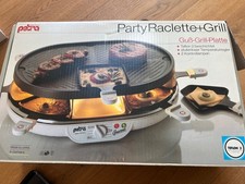 Petra Party Raclette und Grill RC 820 Guß-Grill-Platte