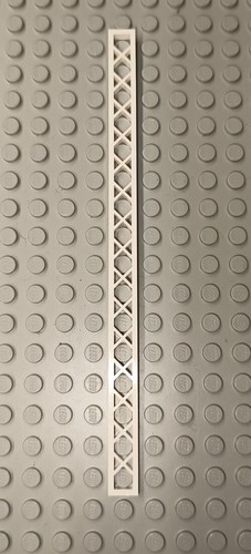 Lego gitter mast - lego, weiß