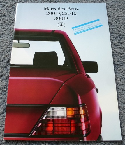 Prospekt mercedes 200 250 - prospekt,