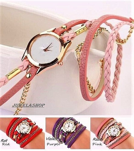 Sommeruhr leder armband - leder,