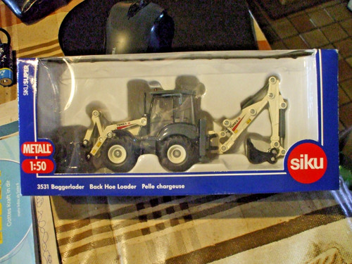 Baggerlader siku metall 1 50 - baggerlader, 1:50