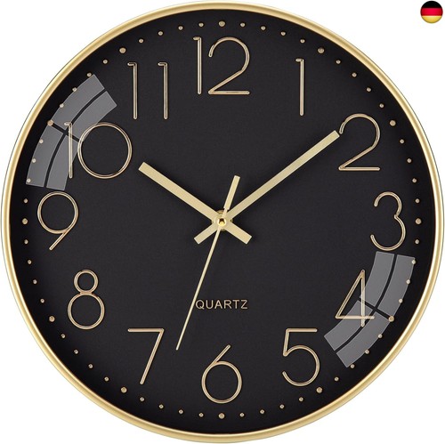 Wanduhr ohne tickgeräusche - ohne,