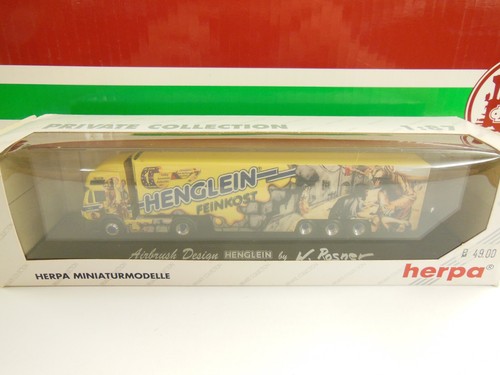 Herpa sattelzug henglein - mb,