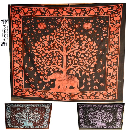 Elefant tagesdecke wandbehang - elefant,