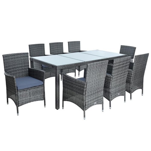 Polyrattan gartenmöbel set - polyrattan,