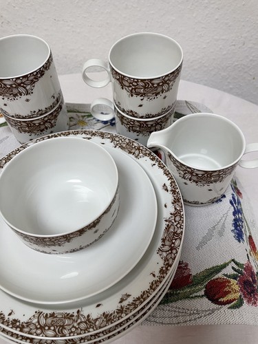 Rosenthal duo ornamentic kaffe - rosenthal,