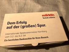 Märklin Spur Z Sonderwagen Messe 1994 Dem Erfolg auf der (großen) Spur