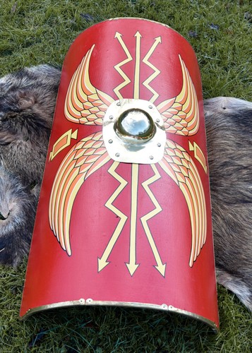 Römerschild scutum der - römerschild,,