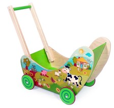 Holzspielzeug Puppenwagen