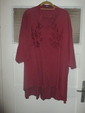 Longbluse Damen 52 (4XL)