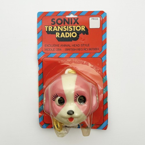 Vintage sonix transistorradio - vintage,