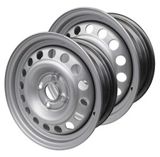 2 Anhänger Felge Stahlfelge 5.5J x 14 100x4 ET30 700KG Tragkraft ML 57 Wohnwagen