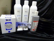 +++ Paket 7 Blondierung, Creme Oxidant, Tönungs Balsam, Farbschalen, Wimpernfa