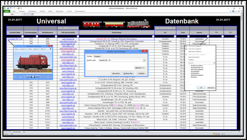 Datenbank zum archivieren und