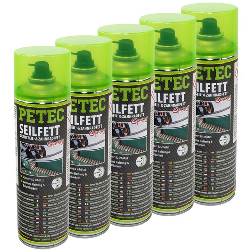 Petec 500ml seilfett spray - petec,