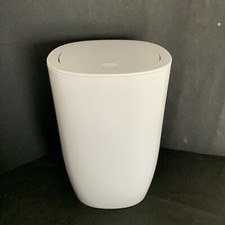 Design SPIRELLA Kosmetikeimer Pure mit Schwingdeckel Weiss Abfallbehälter